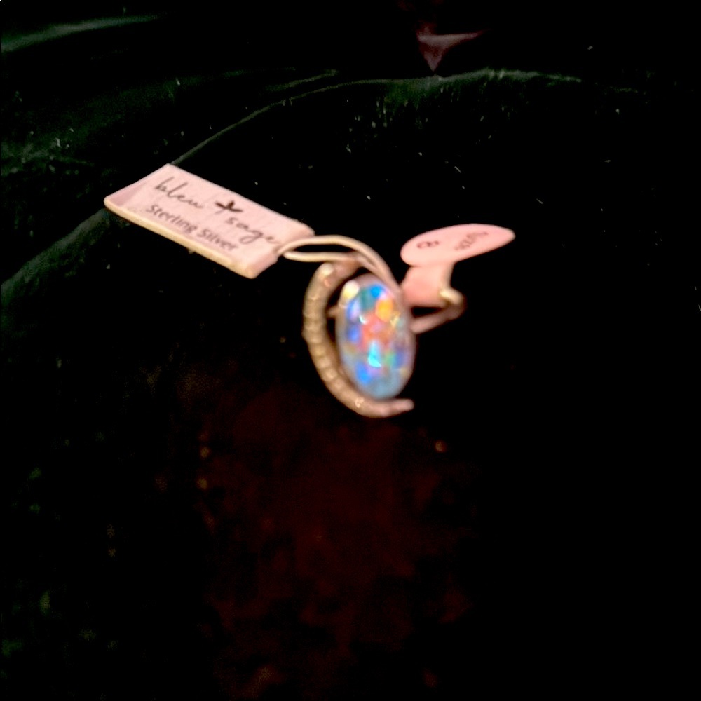 Silver Crystal Ring - image 2